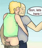 Picture gallery #5 - Gay incest comics