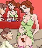 Family sex drawing gallery #10 - Incest Comics WS! Drawnincest mother son seductions!